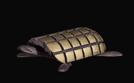 REMO BIANCO (1922-1988) Senza Titolo Multiplo in legno dipinto cm 7x25x17...