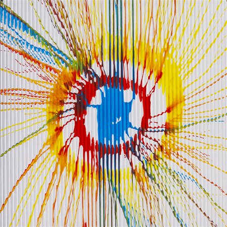 SANDI RENKO (1949) Haval, 2015 Tecnica mista su cartoncino fustellato cm...