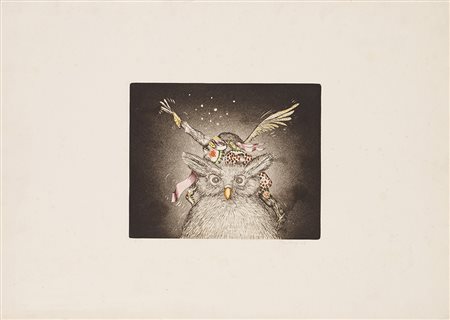 BENITO TROLESE (1937) Senza Titolo, 1978 Acquaforte Foglio cm 50x69 Lastra cm...