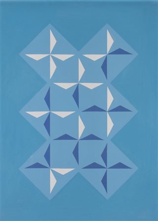 HILDA REICH DUSE (1923) Ipotesi per un volo, 1978 Acrilici su tela cm 60x80...