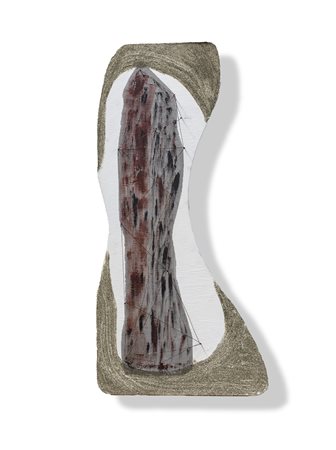 BRUNO CARACENI (1927-1986) Senza Titolo, 1963 Tecnica mista, filo di ferro e...