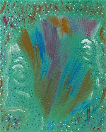 GIOA Europa, 2017 Acrilici su tela cm 50x40 Firma al fronte Firma, titolo e...