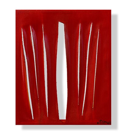 GIOA Concetto di libert&agrave;, 2017 Acrilici su tela cm 60x50x3 Firma e...