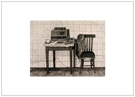 GIANNI CACCIARINI 1941 Senza titolo Acquaforte es.61/90. Firma in b. a d. +...