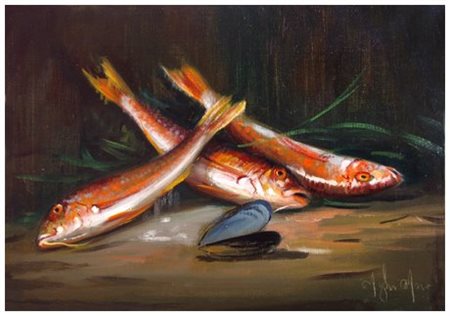 MARIO UGHI 1933 Senza titolo Olio su tela 35 x 50. Firma in b. a d.; sul...