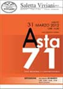 Asta N. 71 - Arte Moderna e Contemporanea