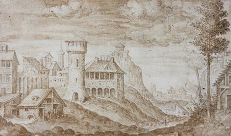 Lodewijk Toeput (Il Pozzoserrato)&nbsp;[attribuito a],&nbsp;Paesaggio...