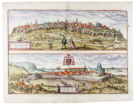 Georg Braun,&nbsp;Orivetum vulgo Orvieto Thusciae, Noblissimae Italiae...