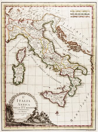 Giovanni Maria Cassini,&nbsp;L'Italia antica divisa nelle sue regioni.In...