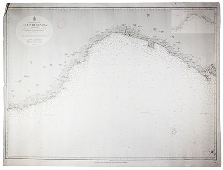Giovan Battista Magnaghi,&nbsp;Golfo di Genova rilievi eseguiti sotto la...