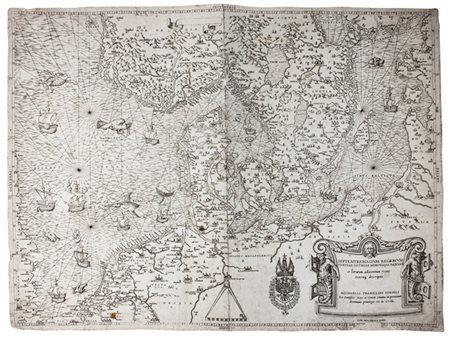 Michele Tramezzino (Attivo tra il 1539 e il 1582 ),&nbsp;Septemtrionalium...