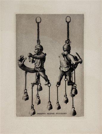 George Barbier,&nbsp;Le soir.1925Incisione a pochoir in bianco e nero. mm...