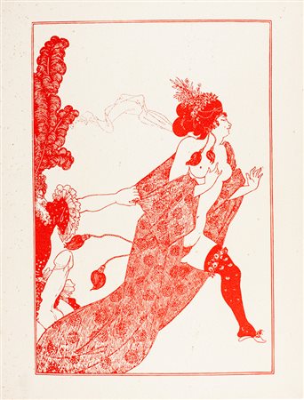 Aubrey Beardsley,&nbsp;Serie completa di 8 tavole per The Lysistrata of...