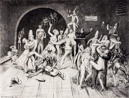 Lino Bianchi Barriviera,&nbsp;Carnasciale (Le maschere...