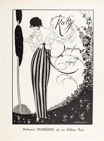 Umberto Brunelleschi,&nbsp;Lotto composto di 3 grafiche Deco.1925 ca.1)...