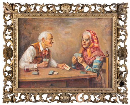 Rodolfo Agresti (Attivo in Italia nel XIX secolo ),&nbsp;Il gioco delle...