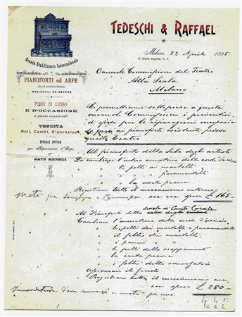 Raccolta di circa 30 locandine, programmi di sala, biglietti di invito ecc....