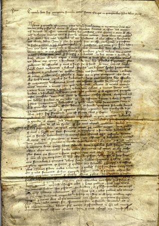 Capitula facta super fumetariae communitatis Bononiae...Datato 5 luglio 1415...