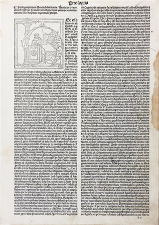 Biblia latina [con Postilla di Nicolaus de Lyra].(Al colophon:) Venetiis:...