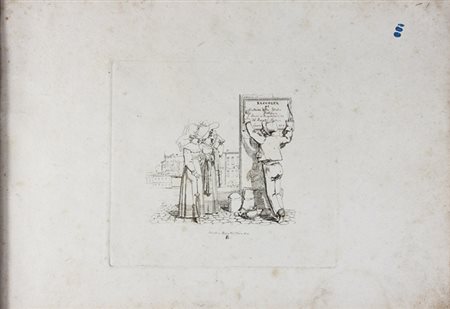 Busuttil Salvatore,&nbsp;Raccolta di costumi dello Stato Pontificio. Incisi...