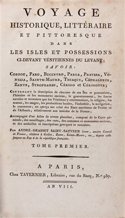 Grasset de Saint-Sauveur André,&nbsp;Voyage historique, litteraire et...