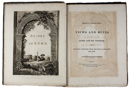 Merigot James,&nbsp;A select collection of views and ruins in Rome and its...
