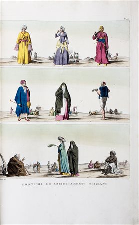 Segato Girolamo, Valeriani Domenico,&nbsp;Atlante del Basso e Alto Egitto...