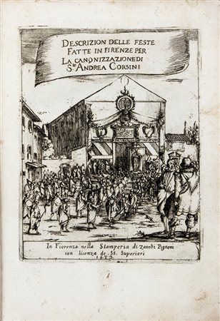 Buonmattei Benedetto,&nbsp;Descrizion delle feste fatte in Firenze per la...