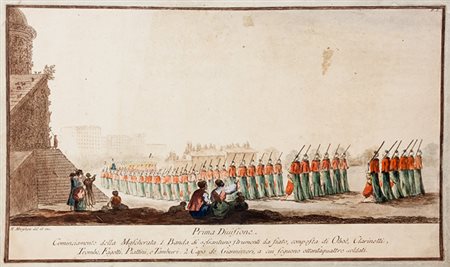 Morghen Raffaello,&nbsp;[Celebre mascherata fatta nella splendidissima città...