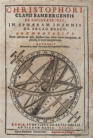 Clavius Christophorus,&nbsp;In sphaeram Ioannis de Sacro Bosco....