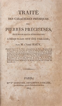 Haüy René-Just,&nbsp;Traité des caractères physiques des pierres précieuses,...