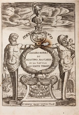 Mascardi Agostino,&nbsp;Discorsi morali [...] su la tavola di Cebete...