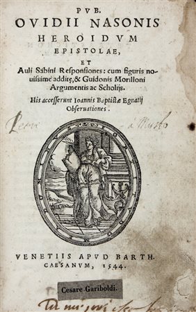 Ovidius Naso Publius,&nbsp;Heroidum Epistolae et Auli Sabini responsiones,...