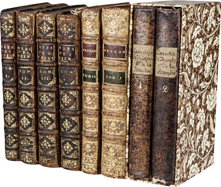 Petronius Arbiter,&nbsp;Petrone latin et françois; traduction entiere [...]....