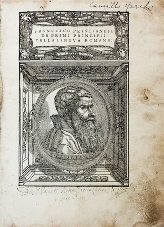 Priscianese Francesco,&nbsp;De primi principii della lingua romana.(Al...