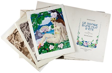 Shakespeare William,&nbsp;Le songe d'une nuit d'ét. Illustré de gouaches en...