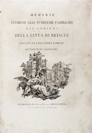 Zamboni Baldassarre Camillo,&nbsp;Memorie intorno alle pubbliche fabbriche...
