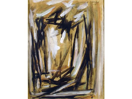 Renaldo Nuzzolese (1918–1988) Senza titolo 52x40 cm Acquarello su carta