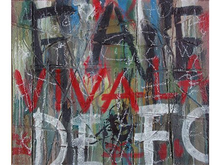 Julian Pacheco (1937-1974) Muro de Jerez 51x61 cm Tecnica mista