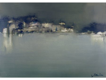 Lido Bettarini (1927) Senza titolo 50x70 cm Olio su tela