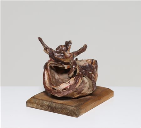 GHERSI UMBERTO Scultura in terracotta a gran fuoco 1970 . -. Cm 22,00 x 17,00...