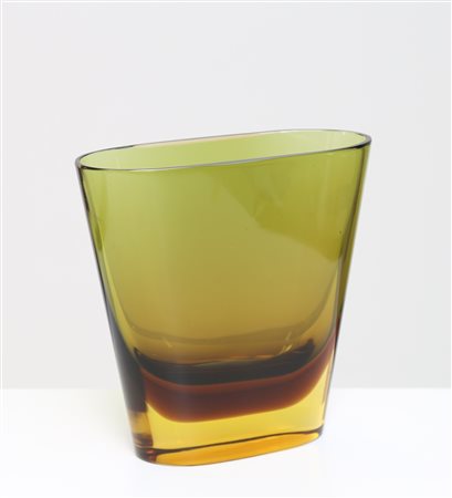 POLI FLAVIO (1900 - 1984) Vaso in vetro sommerso per Seguso vetri d'arte,...