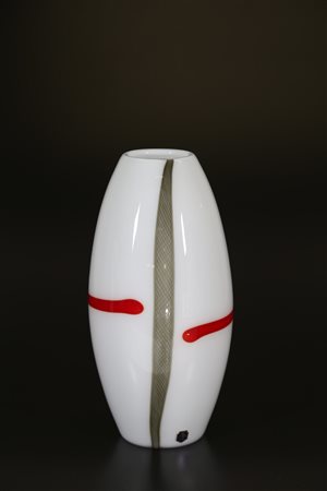 CENEDESE GINO Vaso a incalmo, per Vetreria Cenedese, anni 50. -. Cm 16,00 x...