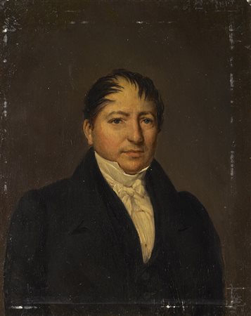 Scuola del sec. XIX "Ritratto di Antoine Fran&ccedil;ois Monssons"...
