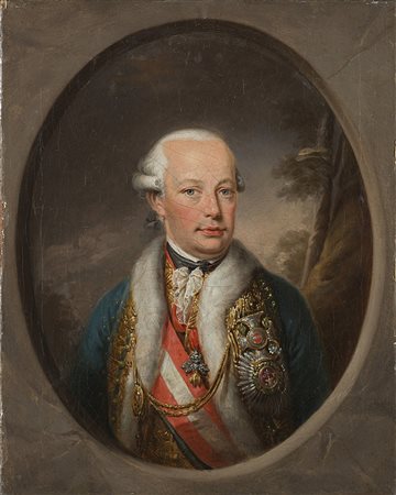 Scuola della fine del secolo XVIII "Ritratto di Leopoldo II...