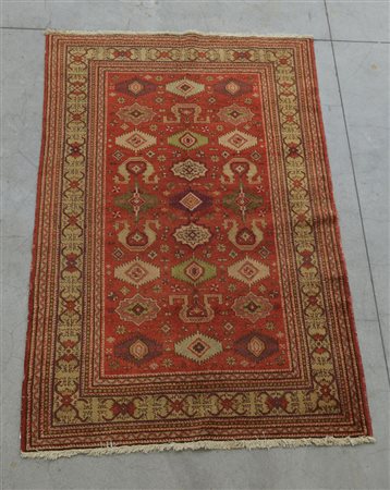 [Tappeti] Tappeto Tabriz, Persia, sec. XX. Disegno a piccoli medaglioni nei...