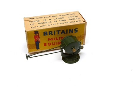 Modello di faro da illuminazione per contraerea, manifattura W. Britain, in...