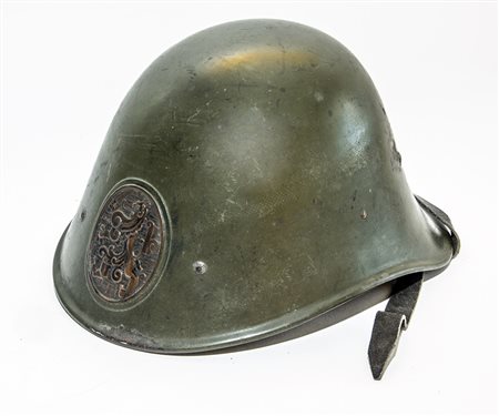Elmetto 1934 riportante il fregio della Casa Reale olandese, Royal Ducth Army...
