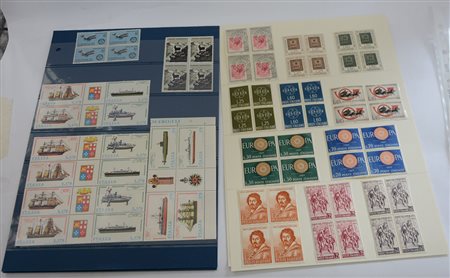 [AREA ITALIANA] Lotto formato da esemplari nuovi e usati, notati: Repubblica...