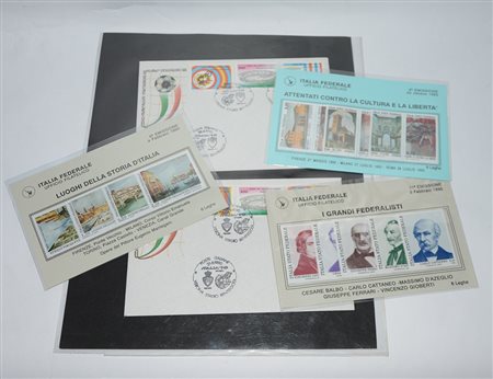 [AREA ITALIANA E MONDIALE] Eterogeneo lotto di materiale, prevalentemente...